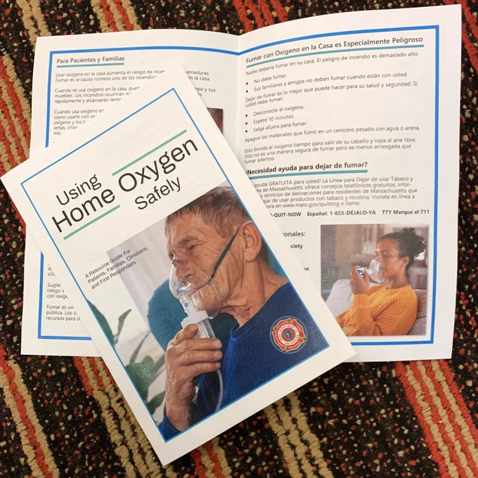 using home oxygen safely
