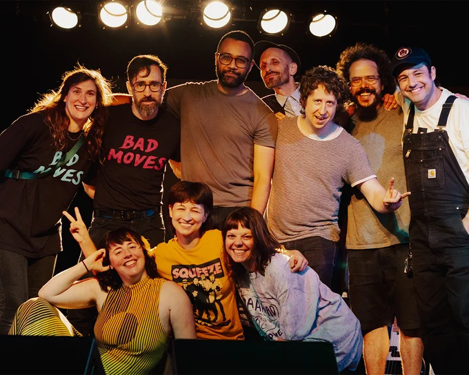 photo of Bad Moves with Light Beams and Lee Bains
