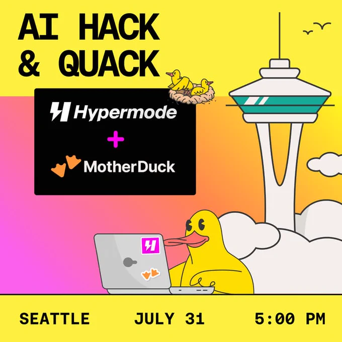 AI Hack and Quack at Seattle Tech Week