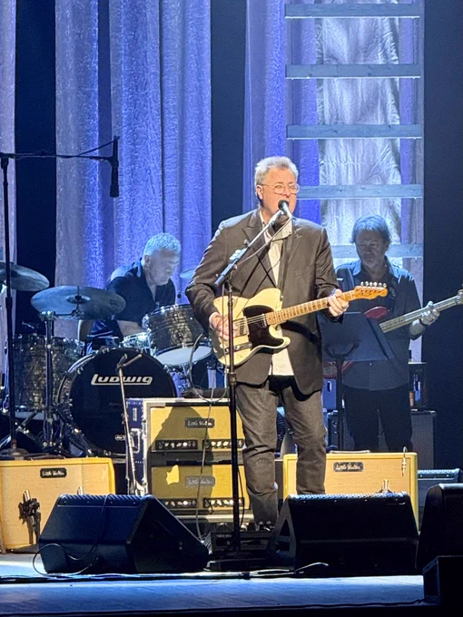Vince Gill on stage at the Kentucky Center in Louisville.