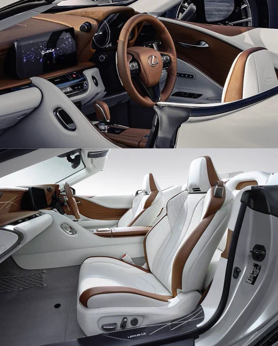 Lexus lc 500 pinnacle edition interior