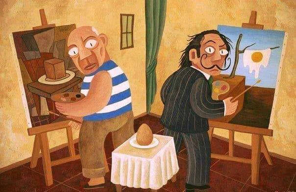 Dalí vs Picasso