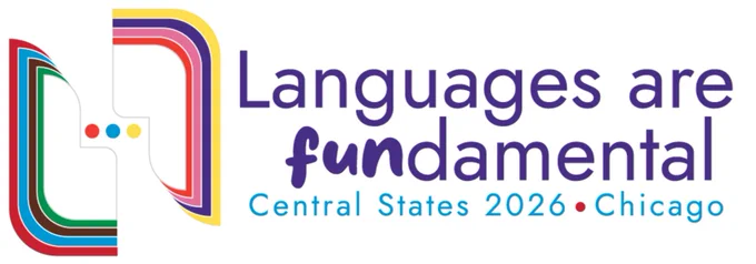 Logo says Languages are FUNdamental. Central States 2026. Chicago