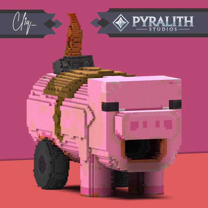 Made by Cl1q_ of Pyralith Studios for YouTuber Waboo

Join Our Discord Server! 
https://discord.gg/pyralith

We’re a team of professional builders dedicated to crafting high-quality Minecraft projects. Whether you're looking to get inspired or commission custom builds, you’ll find a welcoming community here!

What We Offer: 
Custom Builds – Spawns, hubs, maps, and more!
High-Quality Renders – Showcase your builds in style.
Custom Skins – Stand out with a unique look.
Experienced Team – Trusted by servers and players alike.

Got a vision? Let’s bring it to life! *Commissions are OPEN.

#pyralithstudios #minecraftbuilding #minecraft #facts #minecraftfacts #sniffer #pyralith #pyralithstudio #buildteam #pig #cannon #minecraftpig 
Co-Owners DataIsWanted Cl1q_ ICYBuildsMC