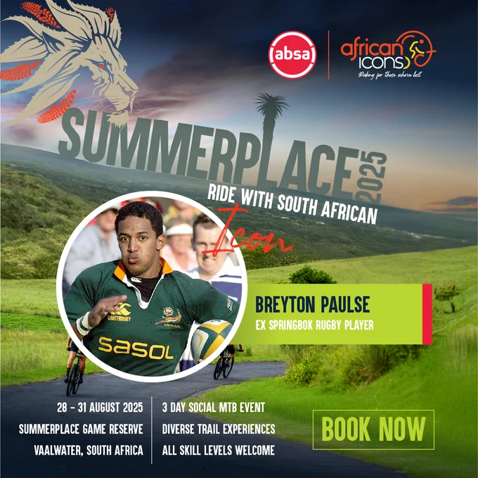 Absa African Icons 2025 Summerplace, Icon Reveal: Breyton Paulse