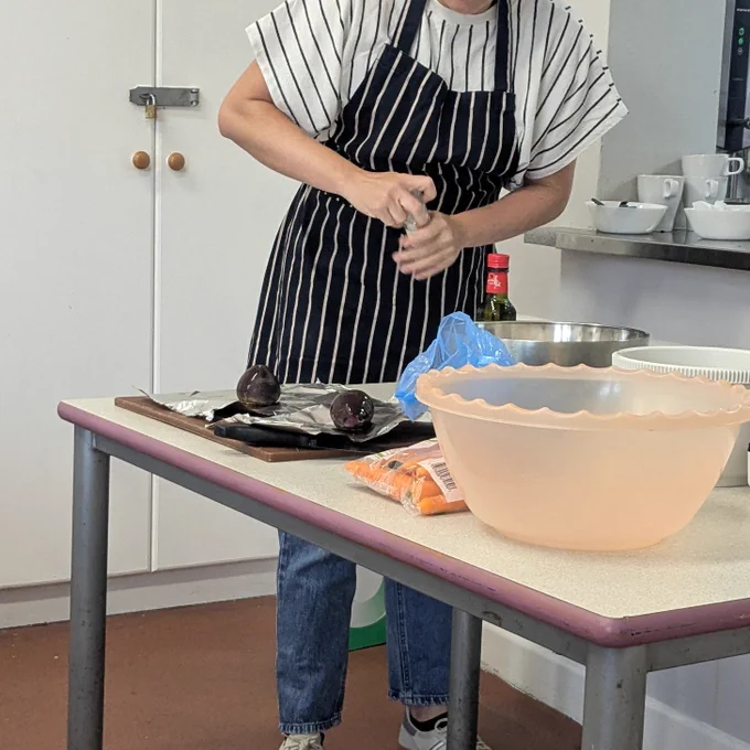 Our talented chef, Eilish Davenport