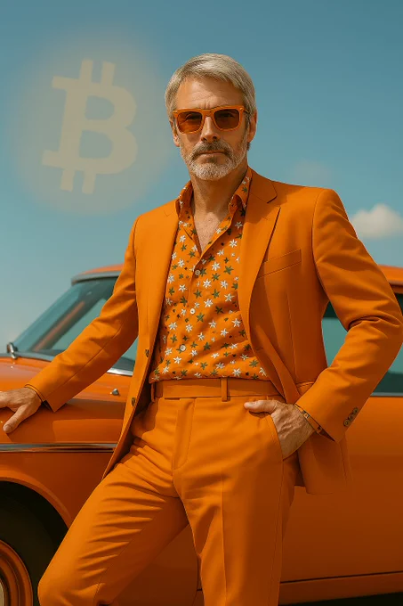 "Bitcoin: Bold threads, bright roads—freedom in full bloom." 🌼🪙🚘