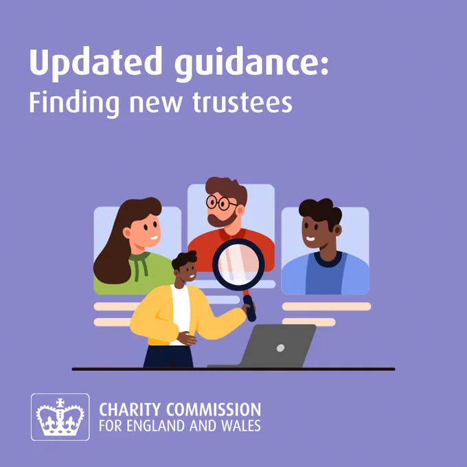 Updated guidance. Finding new trustees.