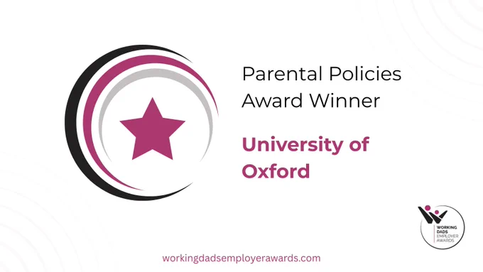 A simple graphic that lists the award and winning organisation.