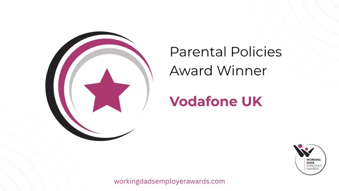 A simple graphic that lists the award and winning organisation.