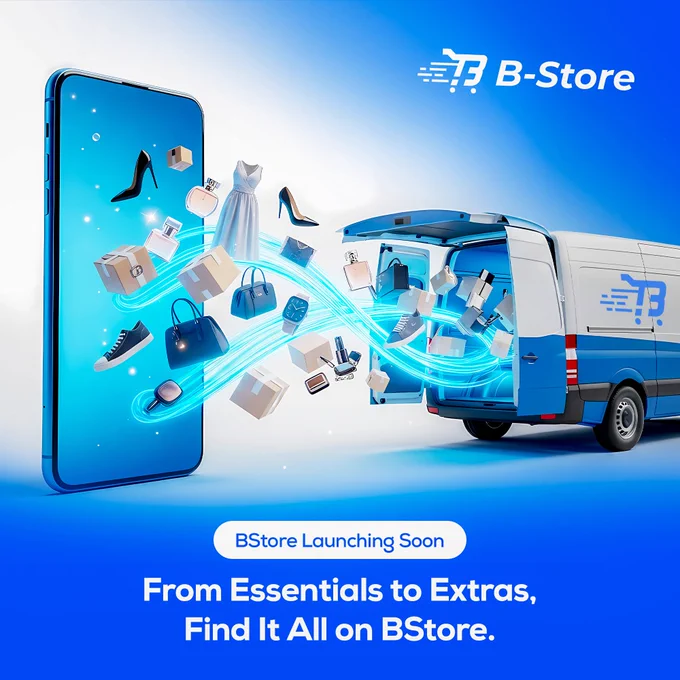 🛒 From Essentials to Exclusives, BStore Has It All!
Introducing BStore – the world’s first CryptoCommerce platform where you can shop for everything from daily necessities to high-end products.

🌍 Shop What you need.
💳 Pay with crypto.
🔐 Safe. Simple. Seamless.
Launching Soon!!

#BStore #CryptoCommerce #Ecommerce #Crypto #ComingSoon #BStoreShopping