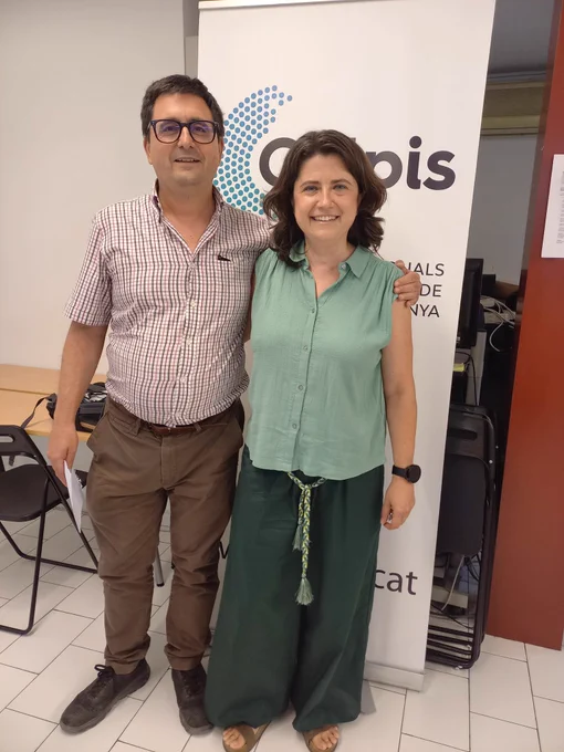 La nova degana i l'antic degà, Jordi Pacheco 