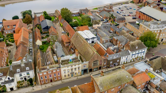 St George's aerial view