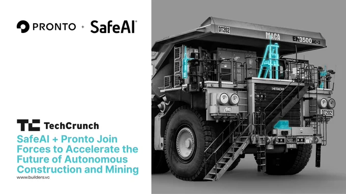 SafeAI   Pronto Join Forces to Accelerate the Future of Autonomous Construction and Mining.