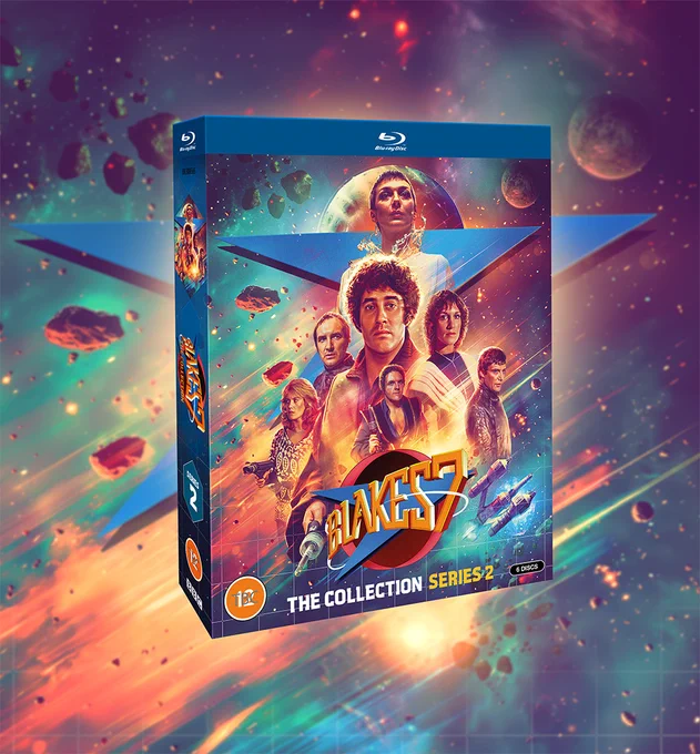 The Blakes 7 Series 2 (B!) box set art.