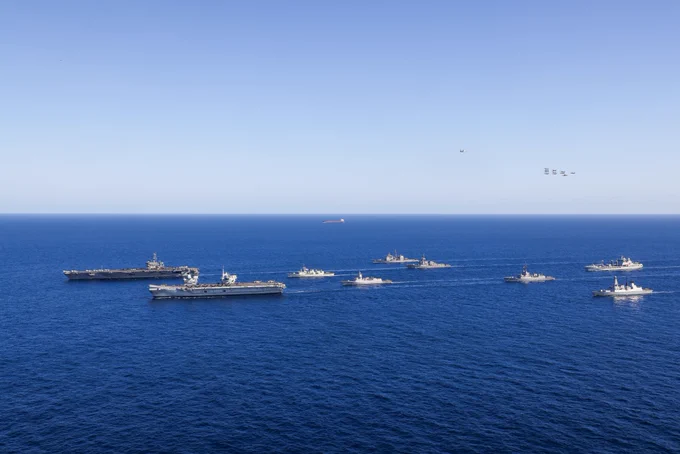 Dual carrier operations in the Timor Sea