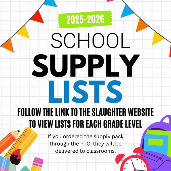 School Supply List