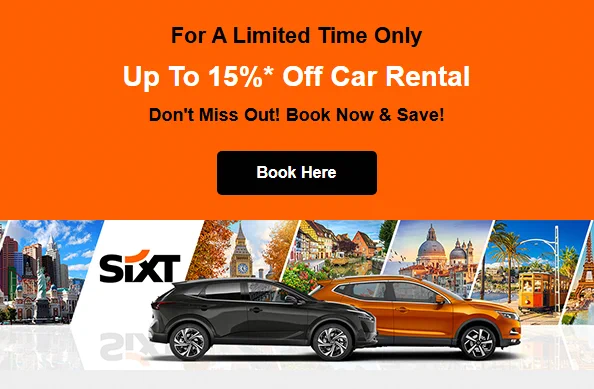 Save on your Sixt rental