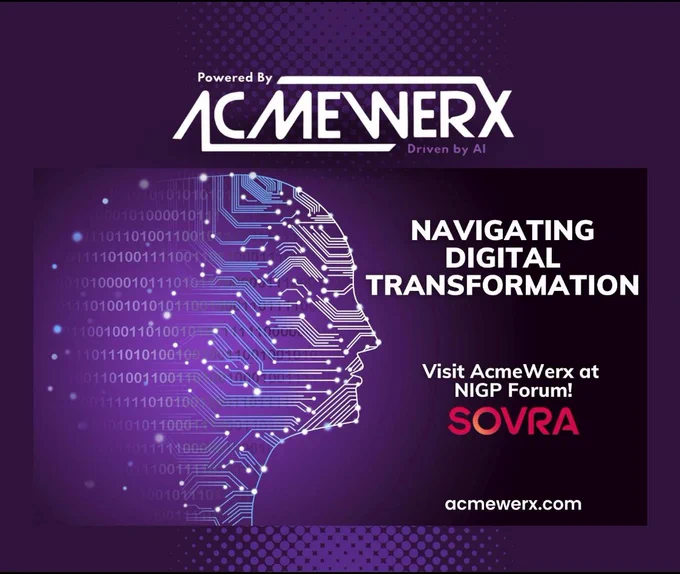 This initiative provides valuable exposure for local small businesses looking to engage with the public sector. ACMEWERX is proud to be part of the larger NIGP Forum event where these connections are fostered.