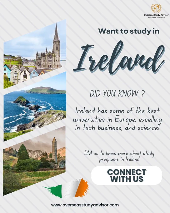 study abroad in Ireland - some of best universities in Europe