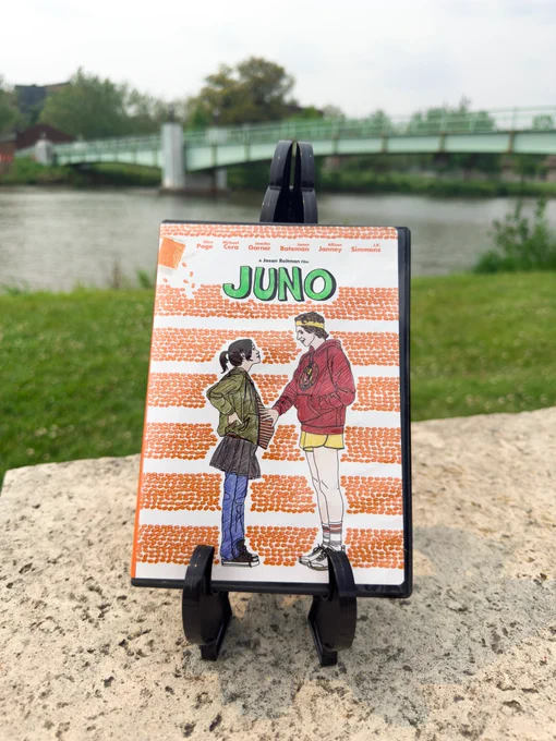 Juno DVD props up in front of IMU Bridge