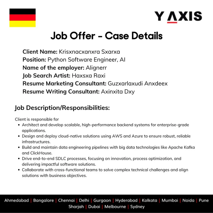 Success Story: Landing a Job as a Python Software Engineer in Germany 🇩🇪✨