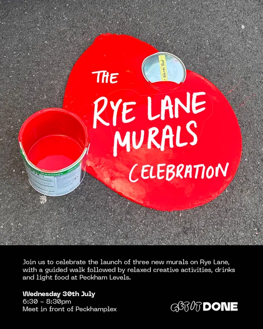 The Rye Lane Murals