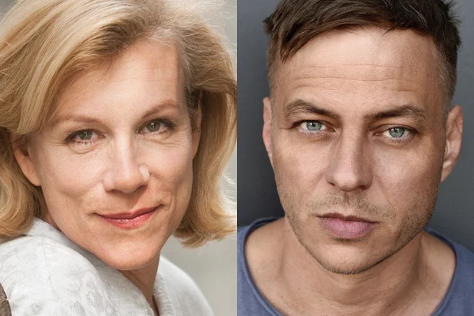 A photo showing two performers' headshots 