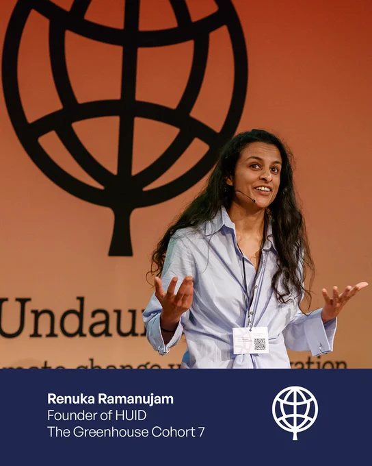 Renuka Ramanujam  
Founder of HUID
The Greenhouse Cohort 7