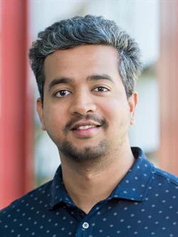 headshot of CS professor Eshwar Chandrasekharan 
