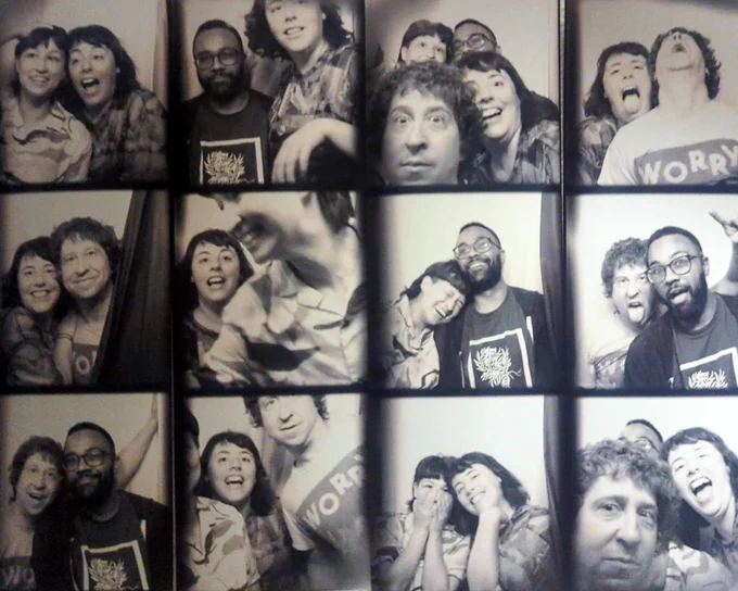 Photo booth strips of Bad Moves