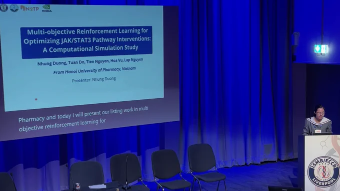 Nhung Duong: “Multi-objective Reinforcement Learning for Optimizing JAK/STAT3 Pathway Interventions: A Computational Simulation Study”