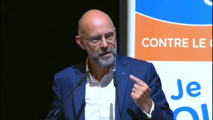 Discours de Frédéric Fougerat lors de l’assemblée générale de la ligue contre le cancer.