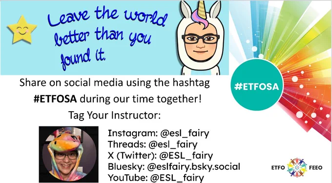 Social media slide