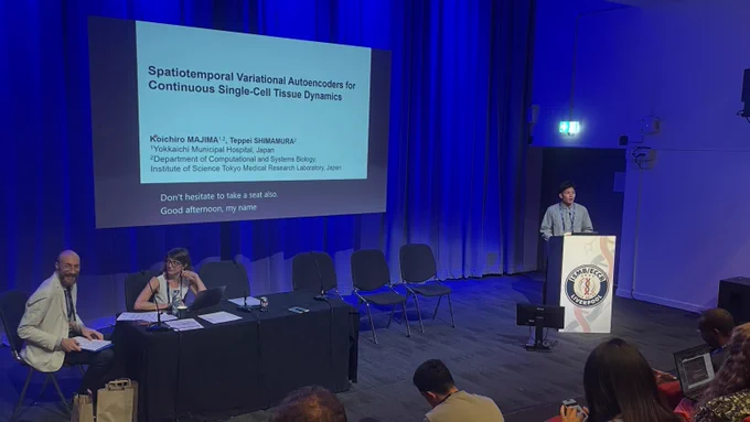 Koichiro Majima: “Spatiotemporal Variational Autoencoders for Continuous Single-Cell Tissue Dynamics”