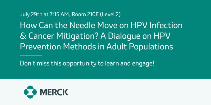 Merck Symposium at STI & HIV World Congress 2025: HPV Prevention Methods in Adult Populations