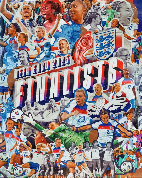 Graphic showing all players with UEFA EURO 2025 FINALISTS