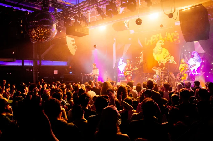 Cheekface at Elsewhere Main Hall Brooklyn. Photo: G Leonardo