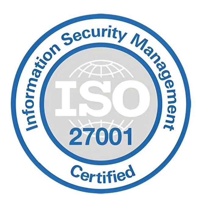 ISO 27001 Certified—Velan Groups