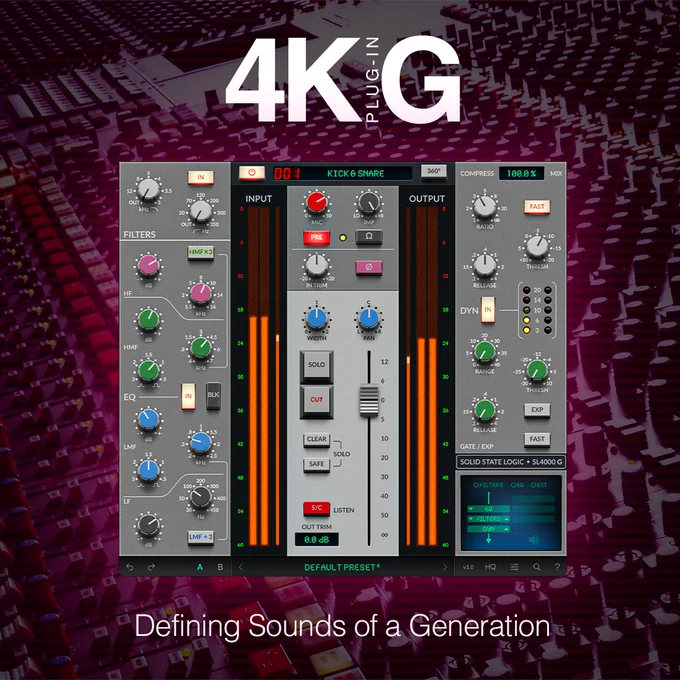 Solid State Logic - 4K G Channel Strip Plug-in