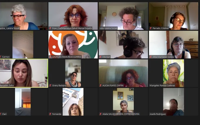 Participantes de la reunión de la Red Creas. Hub Genera Faenando Futuro