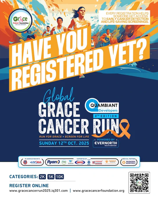 The Quambiant Global Grace Cancer Run is on Sunday, October 12th!