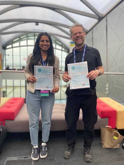 2nd: Rupinder Kaur – Computational Prediction of Targeted Nutritional Interventions for Host–Microbiome Modulation in C. elegans
3rd: Sebastian Huß – NeuralFlux: Estimating Genome-Scale Reaction Fluxes from Time-Resolved Isotope Labeling Using Deep Learning