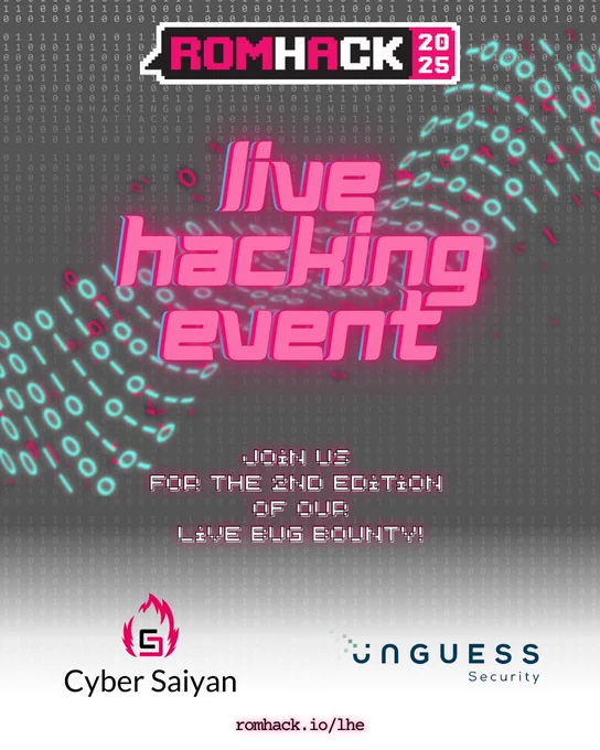 Live hacking event RomHack2025