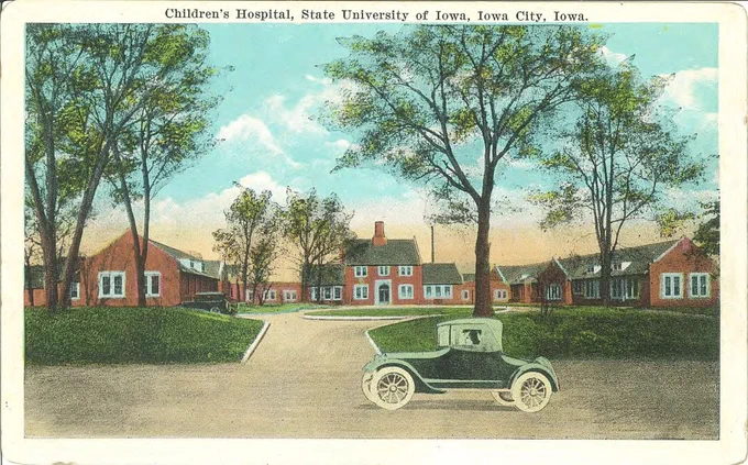 Hospital postcard
