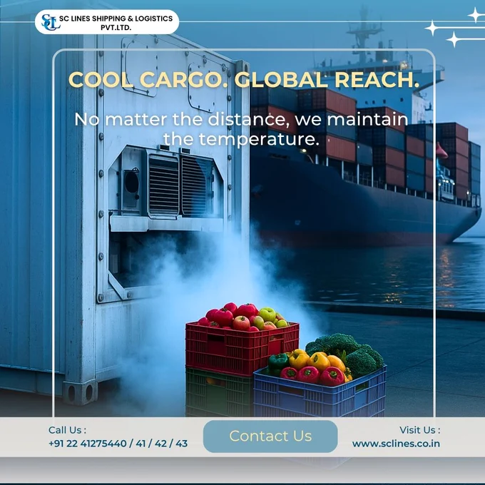 Follow us on social media: 
https://www.facebook.com/sclinesshippingandlogistics
https://www.instagram.com/sclines_shipping_and_logistics/
https://twitter.com/sc_lines
https://in.pinterest.com/sclinesshippingandlogistics/
https://www.linkedin.com/company/sc-lines

#freightforwarding #ShippingSolutions #porttoport #logisticsexperts #seafreight #perishablegoods #oceanshipping