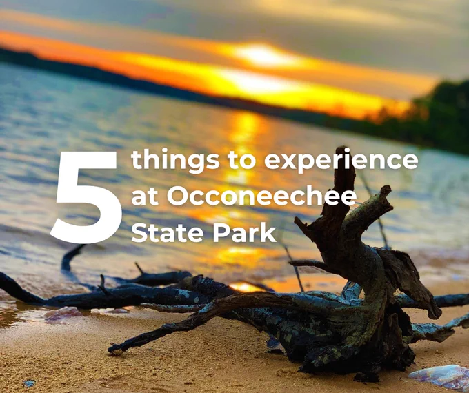 5 things to experience at Occoneechee 
State Park