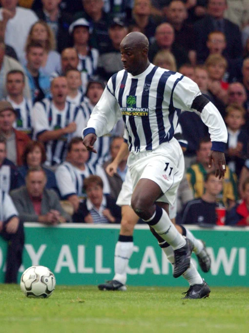 Jason Roberts in action for the Albion.
