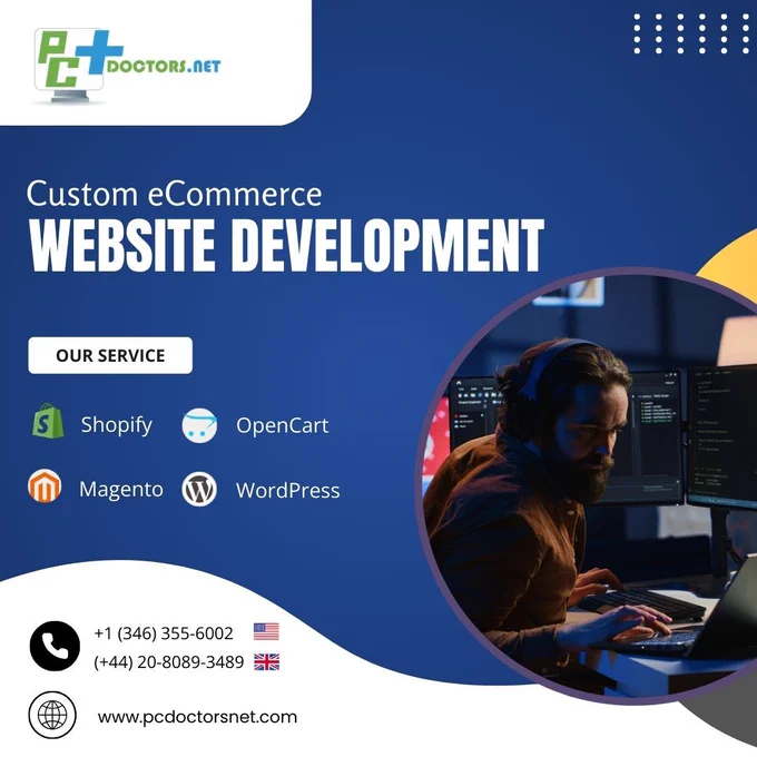 PC Doctors NET delivers Custom eCommerce Website Development Services focused on speed, conversion, and scalability. From mobile optimization to secure architecture, we build platforms that perform. Visit pcdoctorsnet.com or call  1 (346) 355-6002 to launch your custom eCommerce solution.