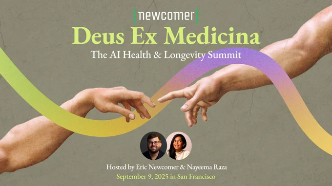 September 9 @ 10:00 am - 6:00 pm PDT
Deus Ex Medicina
An invite-only, one-day summit for founders and investors.

$99.00 – $499.00